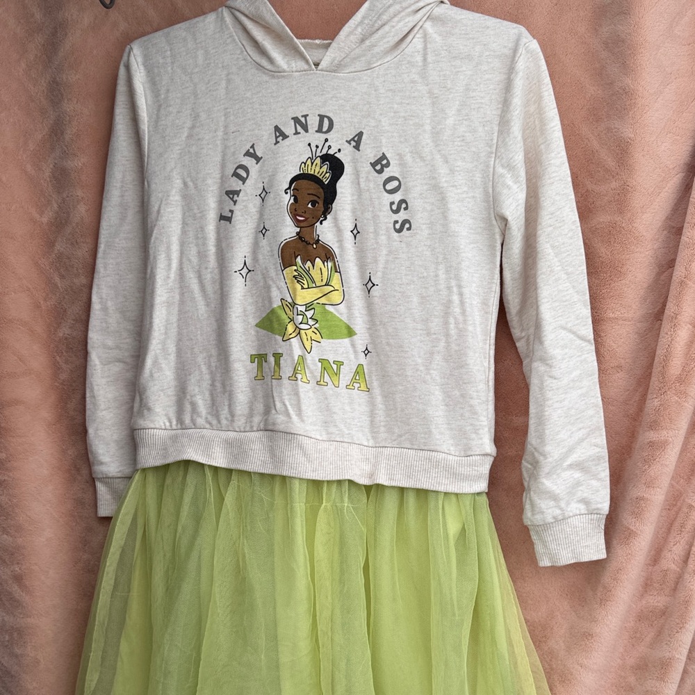 Princess Tiana Dress Size L 10/12
